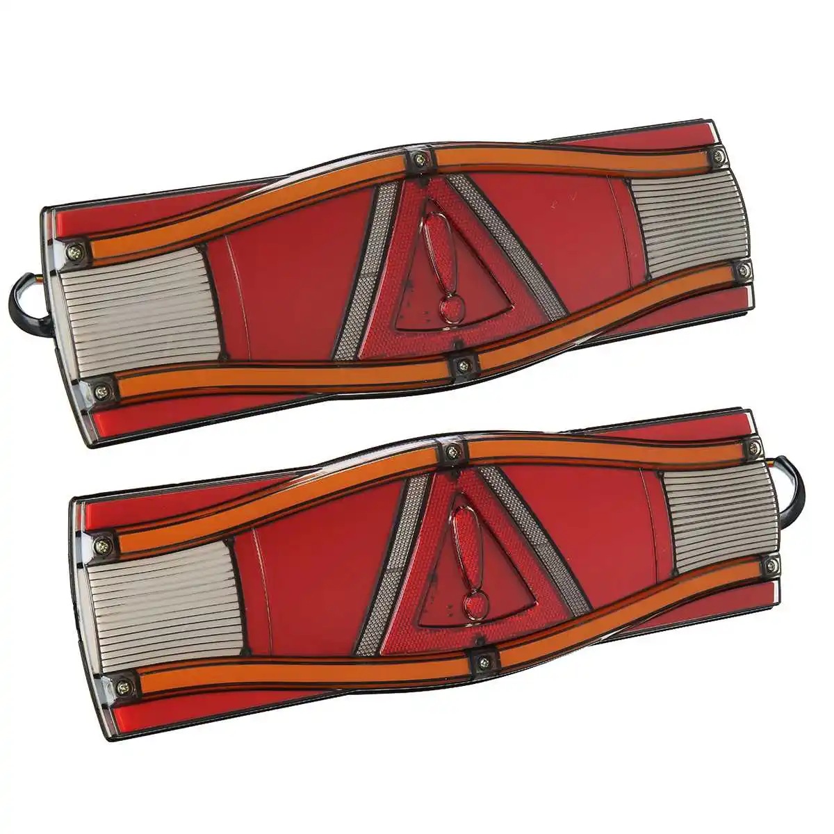 

5 Modes LED Trailer Truck Tail Light 12/24V 46cm Lorry Bus Taillight Strobe Stop Brake Reverse Light Flowing Turn Signal Lamp