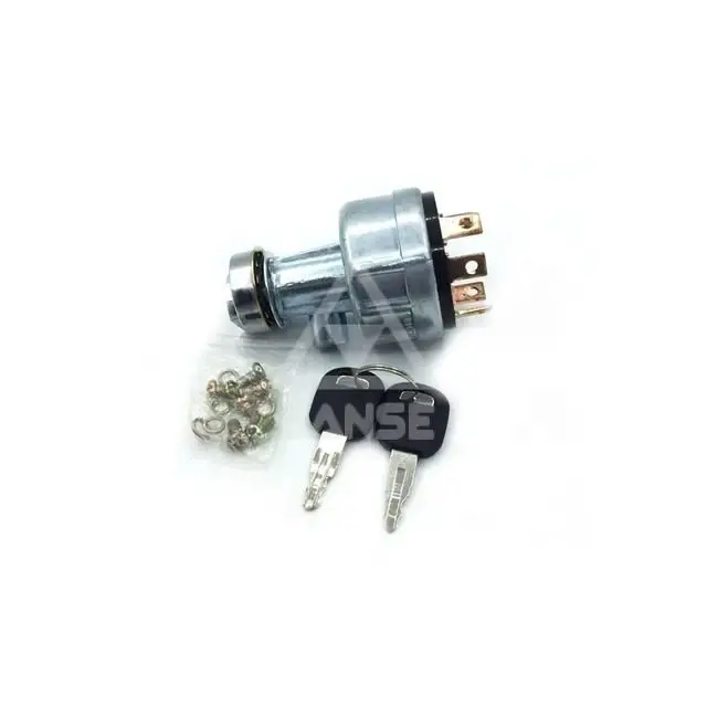 Купи Excavator spare parts electric power key lock switch and start ignition switch suit for E70 E120 E200 E210 E312B E320BC за 1,350 рублей в магазине AliExpress