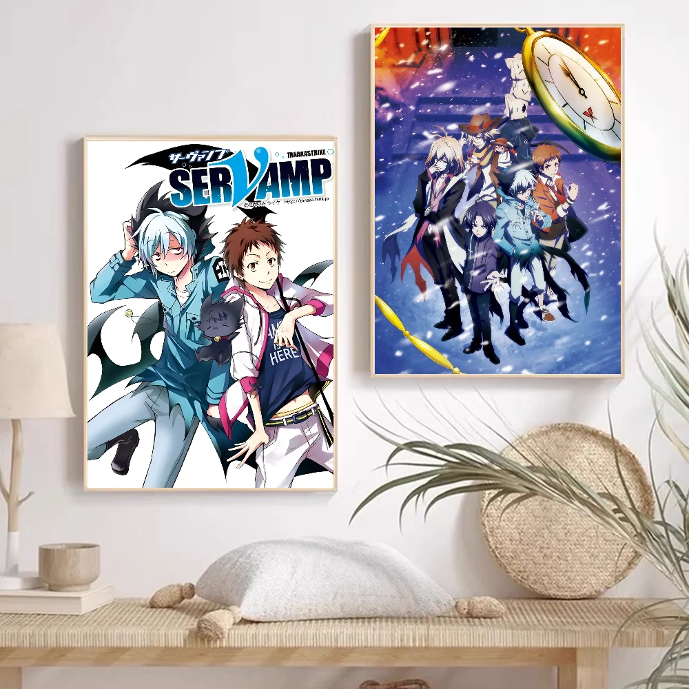 Servamp Large Size Shop Art Promotion Advertising Booth Flag Hanging Banners
