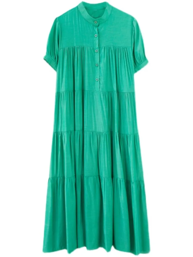 Модное женское Повседневное платье Oladivi большого размера Новинка лета 2022 пляжные