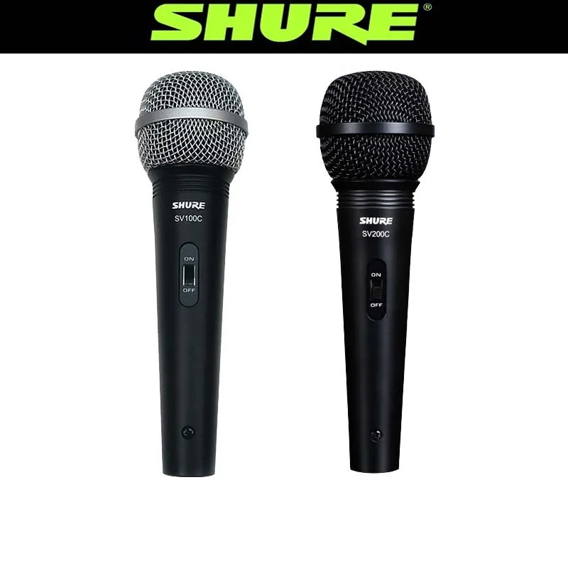 

SHURE SV100 SV200 Performance Song Stage Performance Home Conference Wired Microphone Microphone Professionnel Microphone