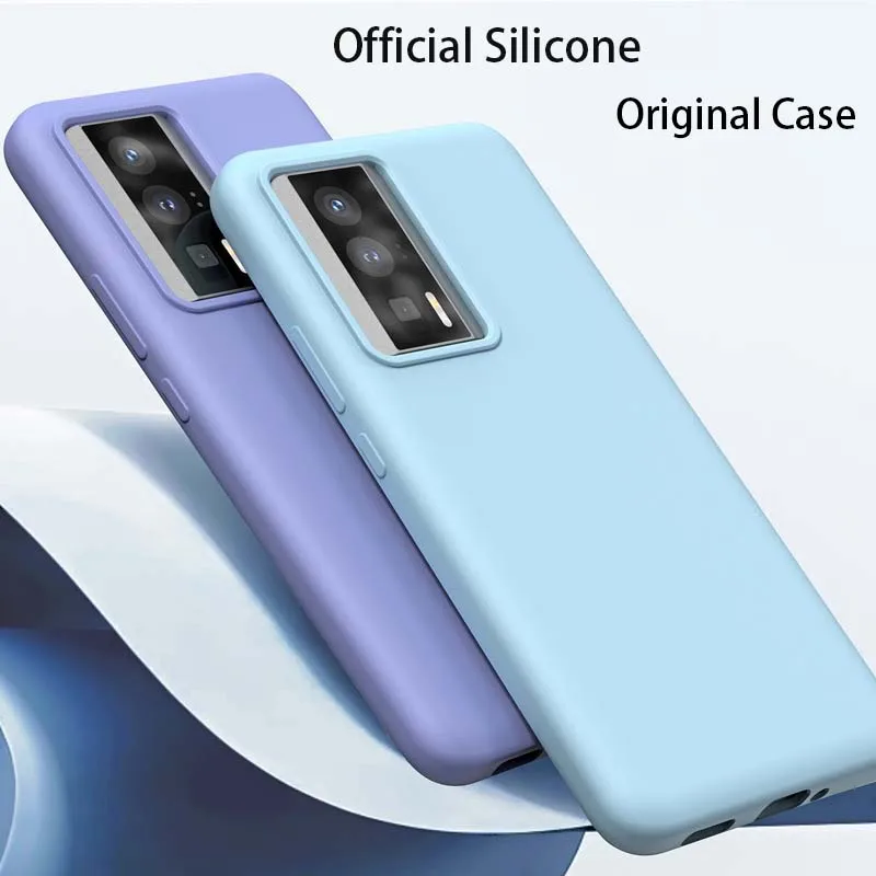 

Z-SHOW Official Silicone Original For Xiaomi 13 Redmi K60 Pro Case High Quality Liquid Silicone Cashmere lining Shockproof Cover