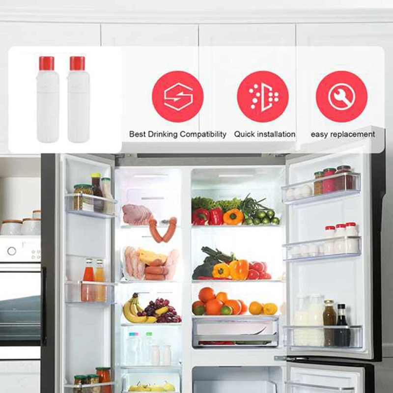 2 шт. W 10413645 Запасные части для фильтра воды в холодильнике EDR2RXD1 аксессуары