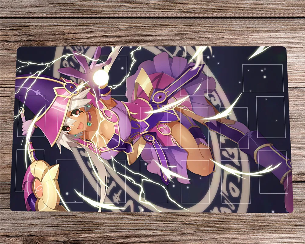 

YuGiOh Playmat Apprentice Illusion Magician TCG CCG Mat Trading Card Game Mat Free Bag Desk Table Mouse Pad Mousepad 60x35cm
