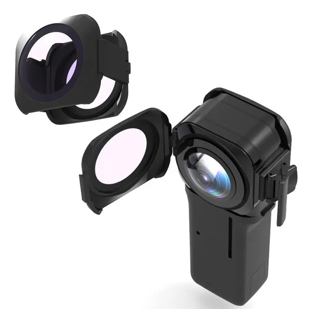 

Модернизированная защитная крышка объектива камеры с защитой от царапин, водонепроницаемая защита объектива, полная защита для Insta 360 ONE X2