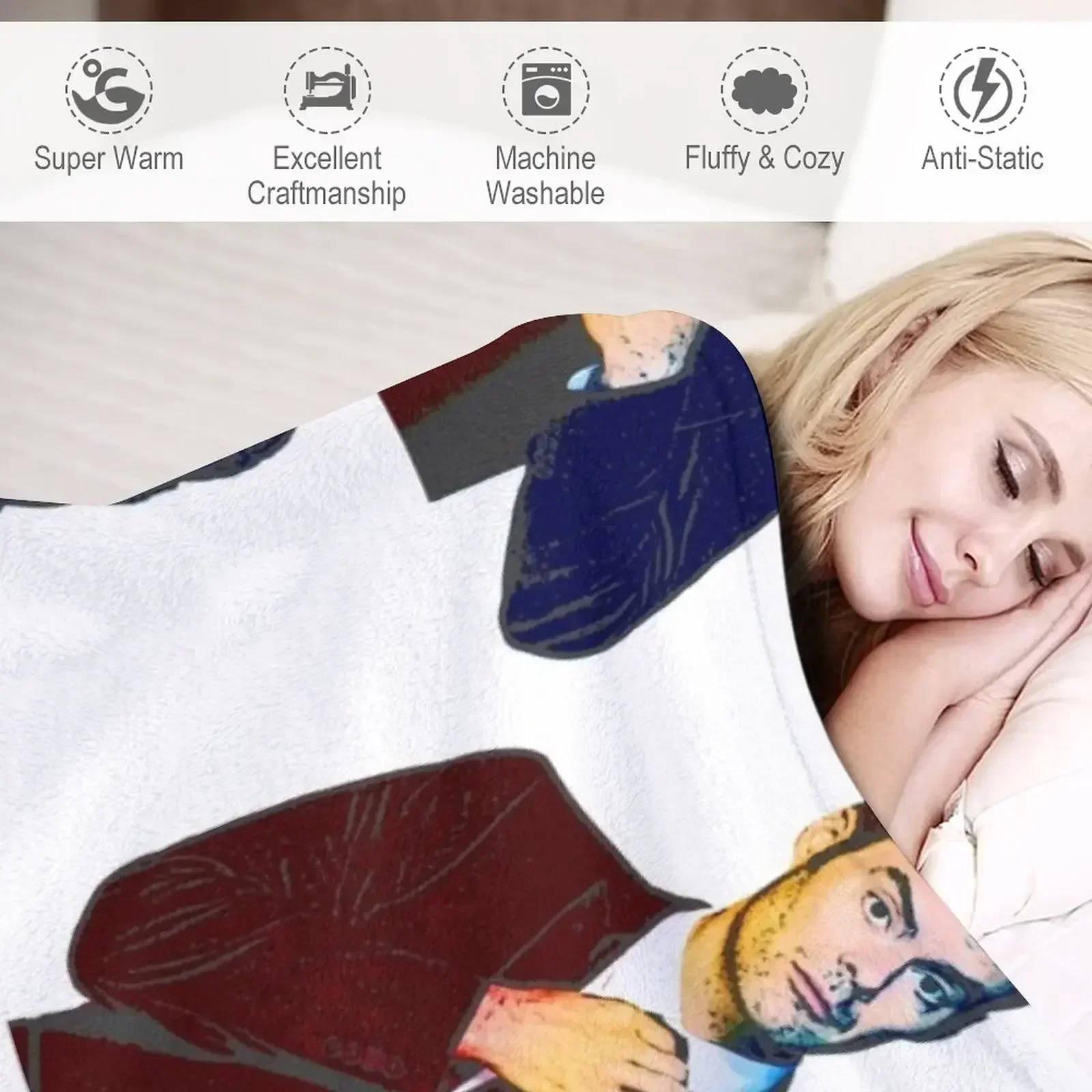 Пастельное голографическое одеяло Билла Хейдера гигантский диван декоративные