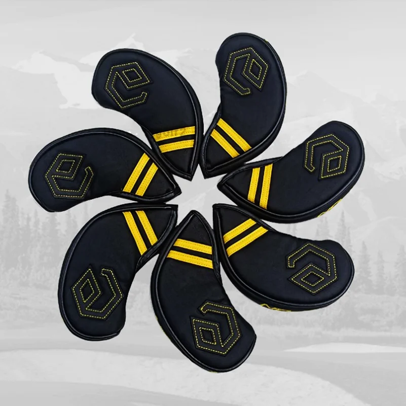 Iron Head Covers Met Magnetische Sluiting Pu &epon Golf Iron