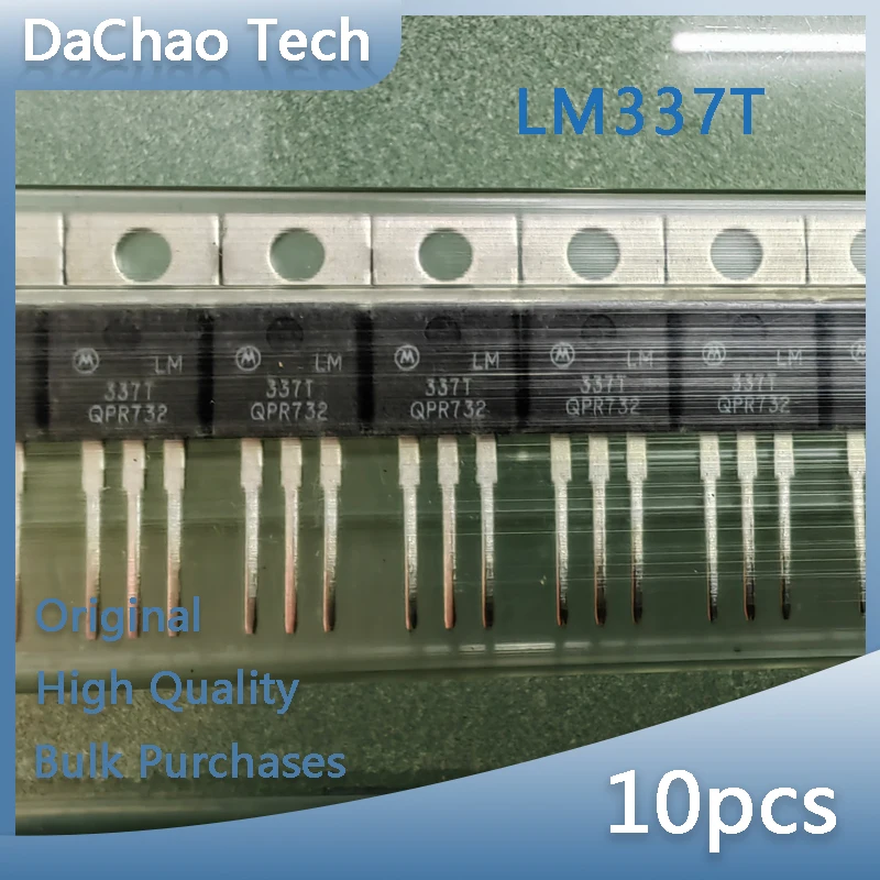 

Регулируемый Трехконтактный Регулятор-транзистор LM337T Motorola1.5A TO-220 Оригинальный Новый 10 шт.