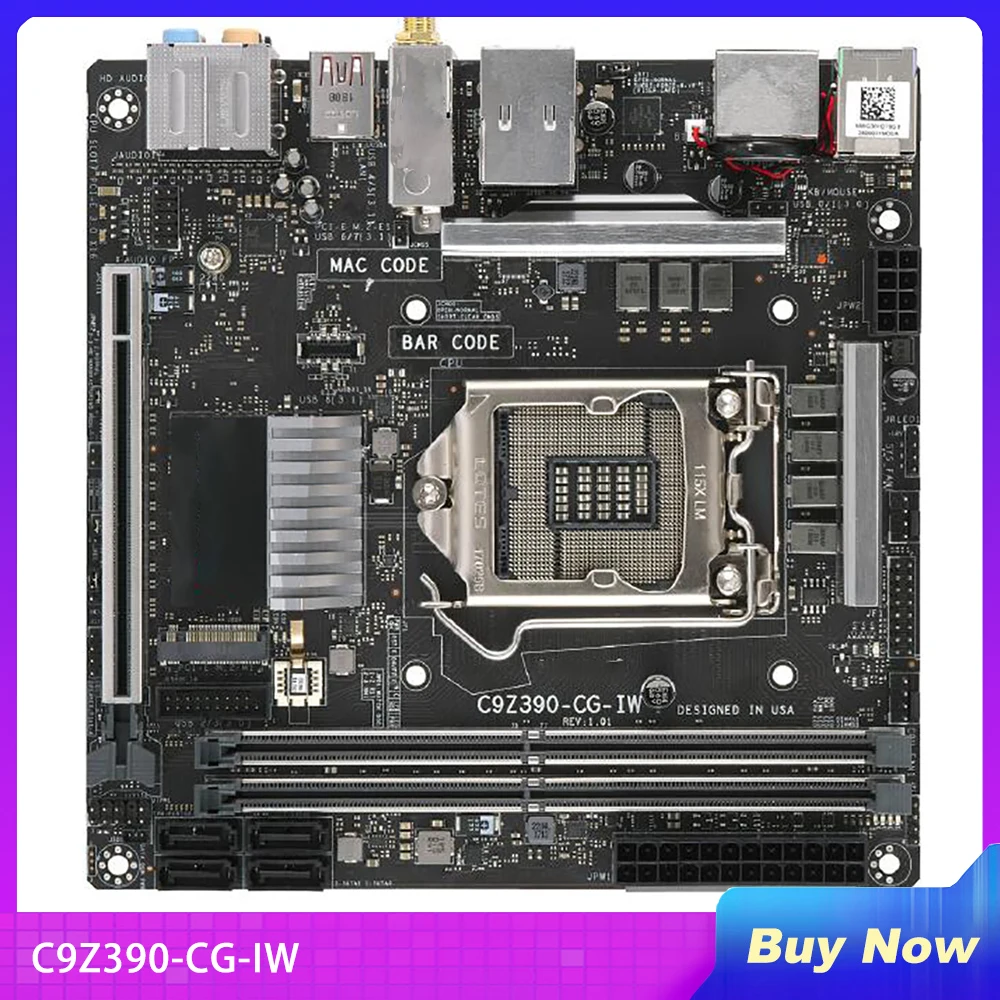 C9Z390-CG-IW для игровой материнской платы Supermicro 8-го/9-го поколения Core i9/i7/i5/i3 2666 МГц/2400 МГц LGA1151 DDR4
