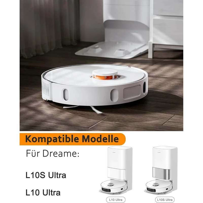 Сверхосновная боковая щетка для Dreame L10s L10 Pro фильтр НЕРА Швабра тканевые мешки