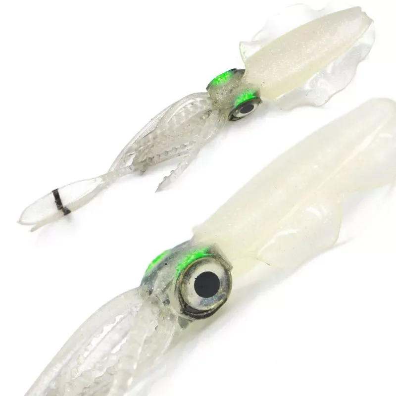 

Fishing Bionic Squid Bait with Ear Thin Fin Soft Baits Fish-shaped Fake Lure Fish Bite