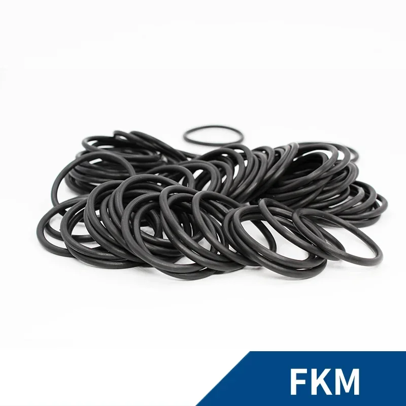 Thickness CS3.1mm Black FKM Fluorine Rubber O-rings Seals Gasket Washer temperature resistant wear-resistant oring