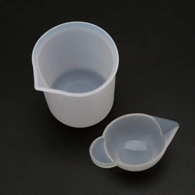 

Q81D 34Pc Reusable Silicone Resin Kit Nonstick Silicone Mat 100ml Measuring Cups Finger Cots Resin Mix Cup Stir Stick Pipette