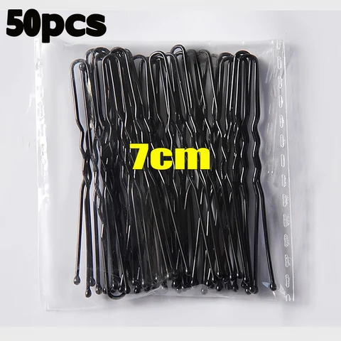 U-образные зажимы для волос 5/6/7 см 50 шт