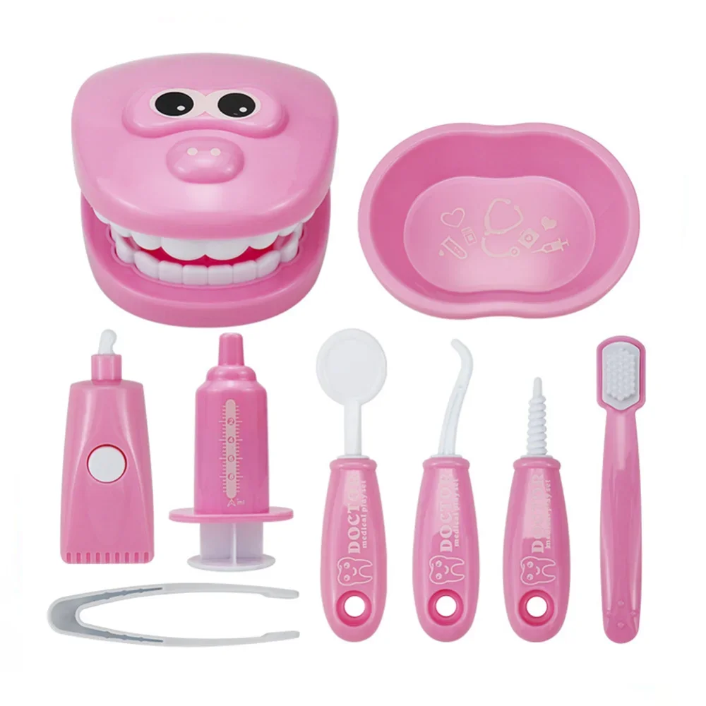 

Children Montessori Toys Parent Child Interactive Dentist Medicine Montessori Toy Teaching Aids Non Toxic For Girl Boy Baby