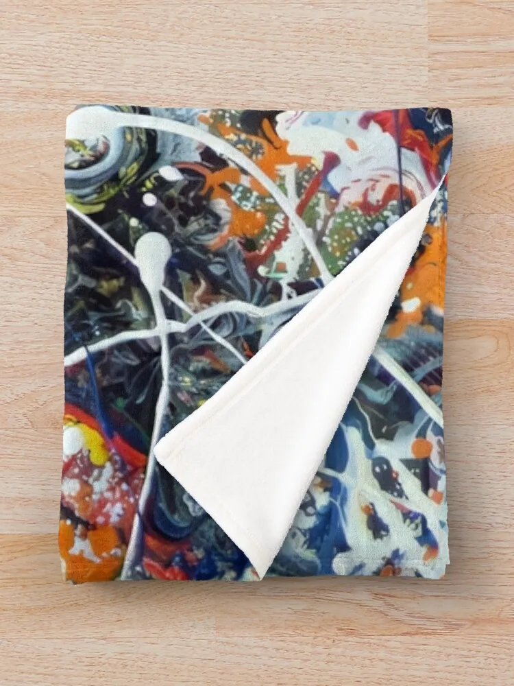 Абстрактное искусство Джексона Поллока (1912-1956) Одеяло из США Симпатичные