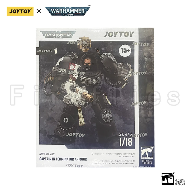 1/18 экшн-фигурка JOYTOY 40K железные руки капитан в Терминаторе Броня Аниме