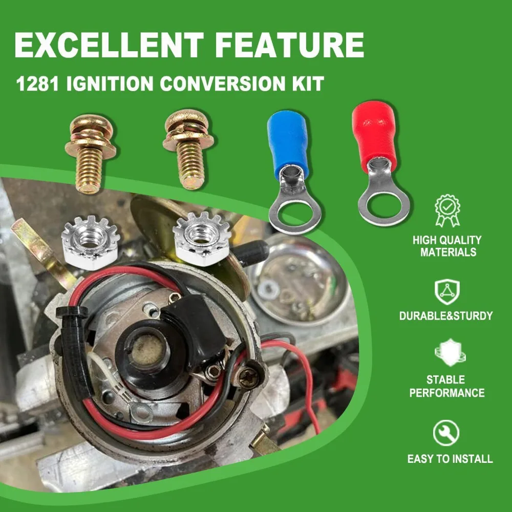 Комплект для преобразования зажигания 1281 Ford 8 цилиндр 1957-1974 260 302 351 352 V8 заменить на