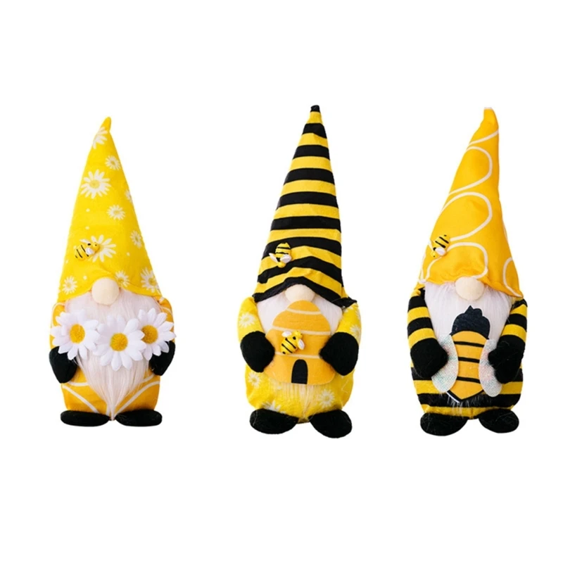 

Bee Festival Sunflower Gnome Ornaments Party Home Bedroom Dormitory Decoration