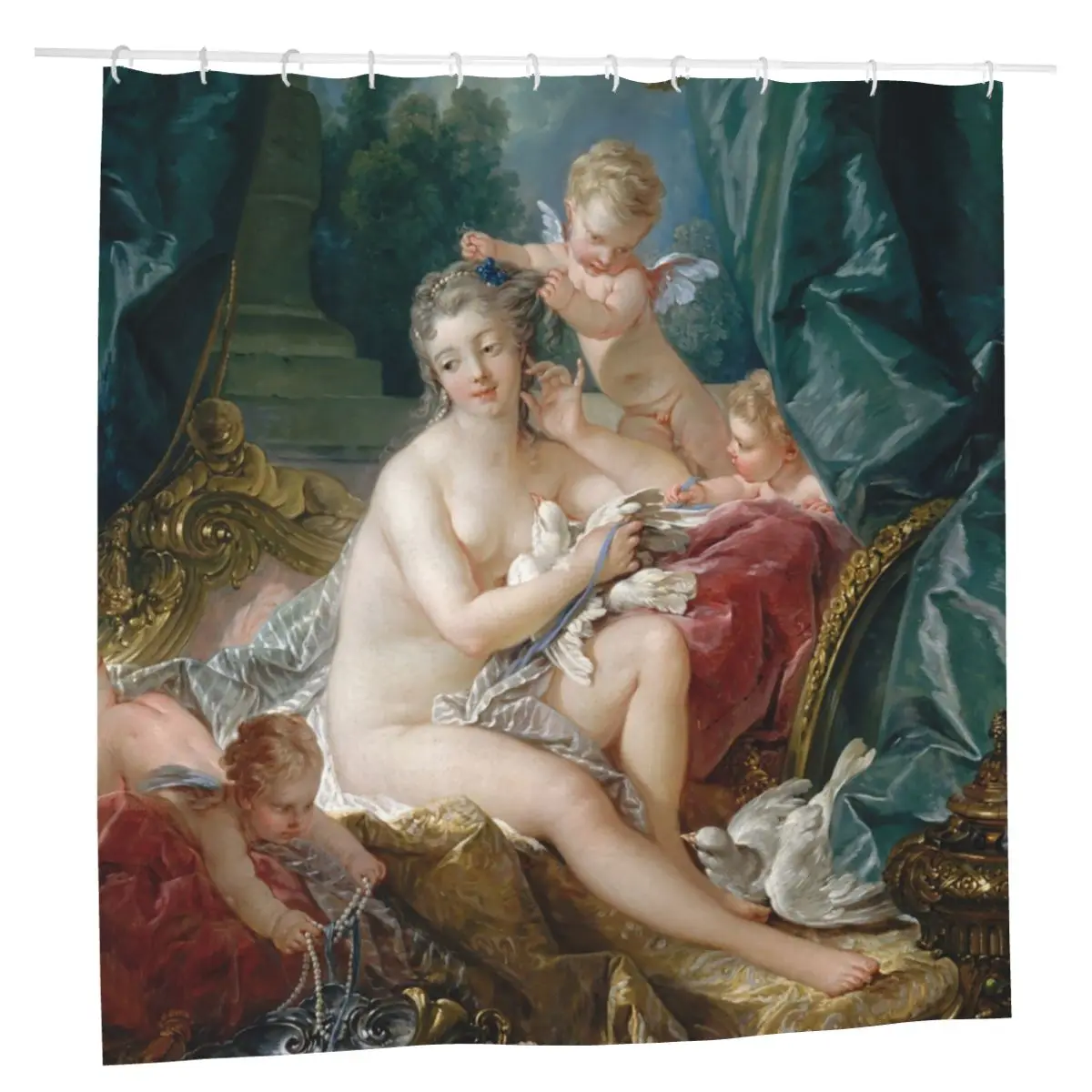 

Занавеска для душа из полиэстера для ванной комнаты