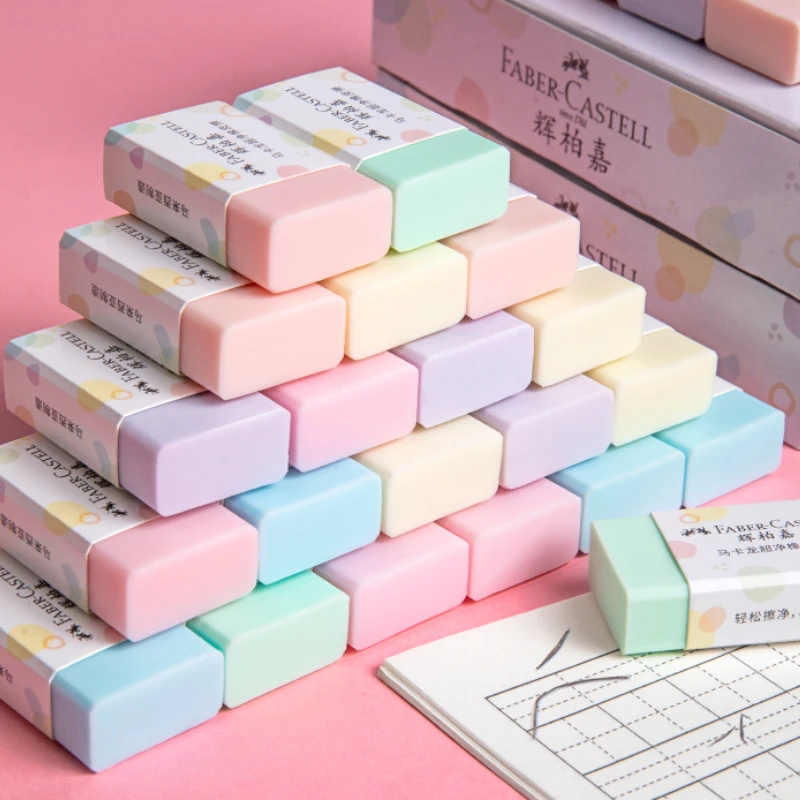 

4/5/6 Pcs New Macaron Super Primary School Children's Examination Wiped Clean and Chipless Art Students Specialized In Drawing