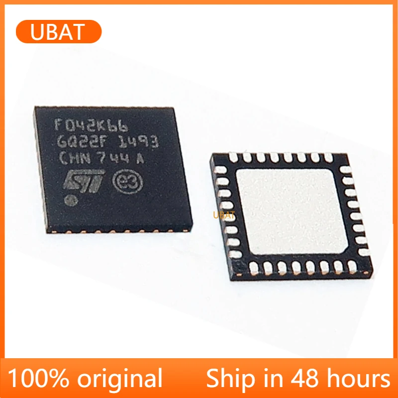

1-10 Pieces STM32F042K6U6 QFN-32 STM32F042 Microcontroller Chip IC Integrated Circuit Brand New Original Free Shipping