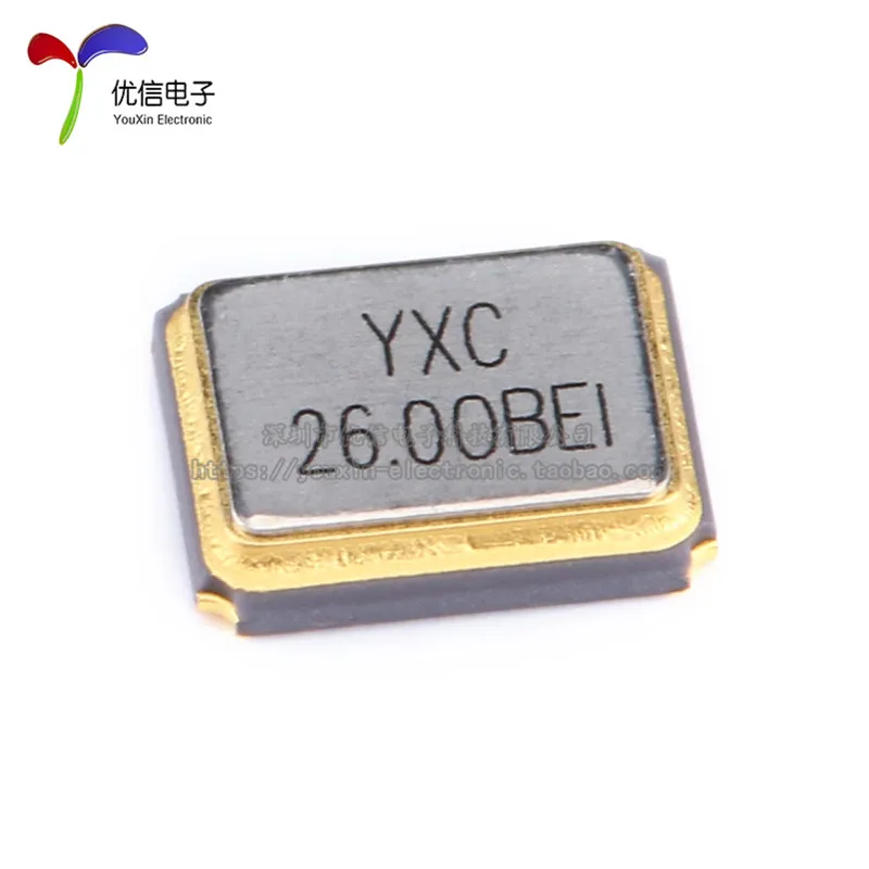 

10 шт./лот 3225 SMD пассивный кварцевый генератор/YSX321SL 26 МГц 10ppm 12pF резонатор X322526MOB4SI 4pin
