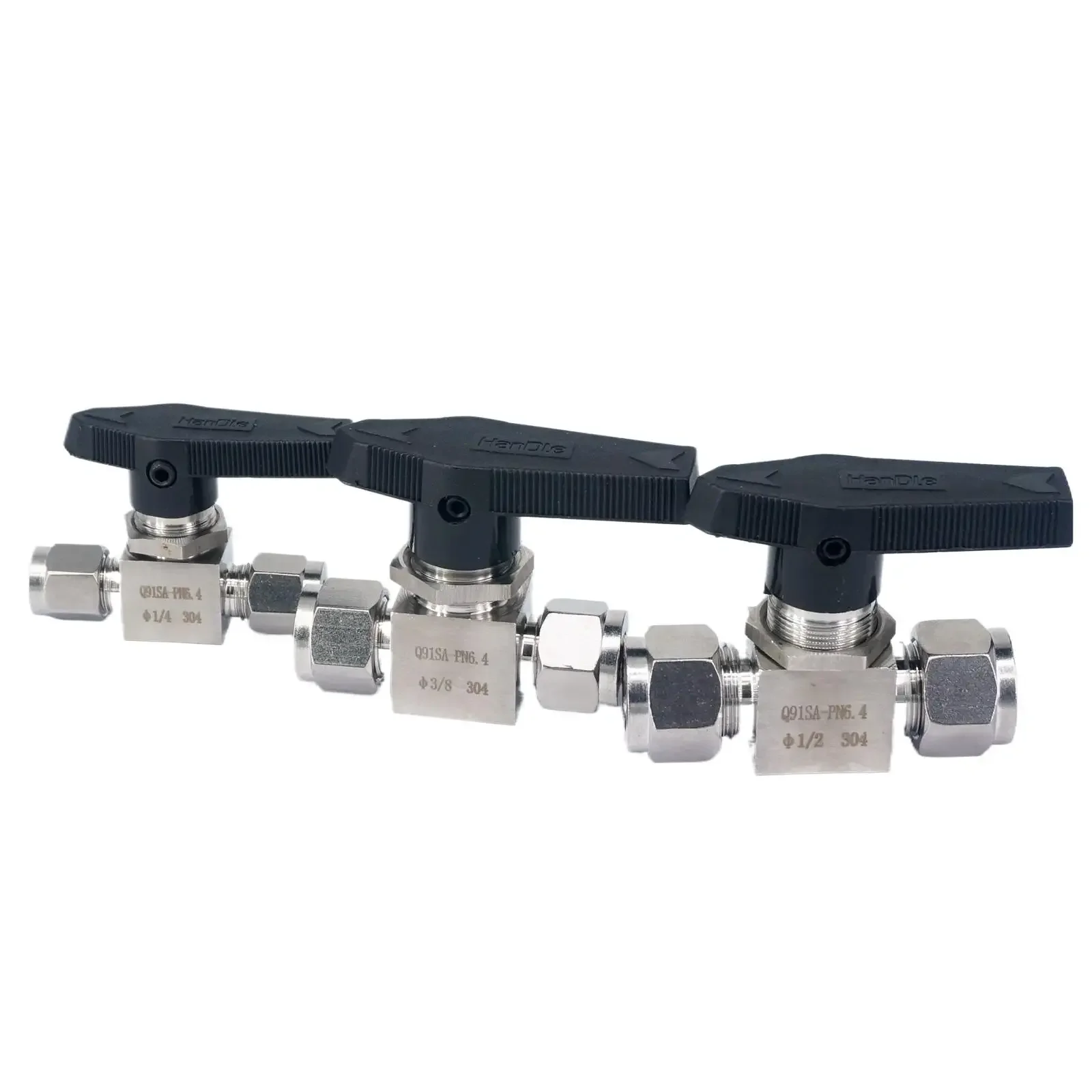

Подходит для металлических труб 3/4/6/8/10/12/14/16/18/20 мм 1/8 дюйма 1/4 дюйма 3/8 дюйма 1/2 дюйма 304 из нержавеющей стали, фитинг для компрессионных труб, шаровой клапан PN 6,4