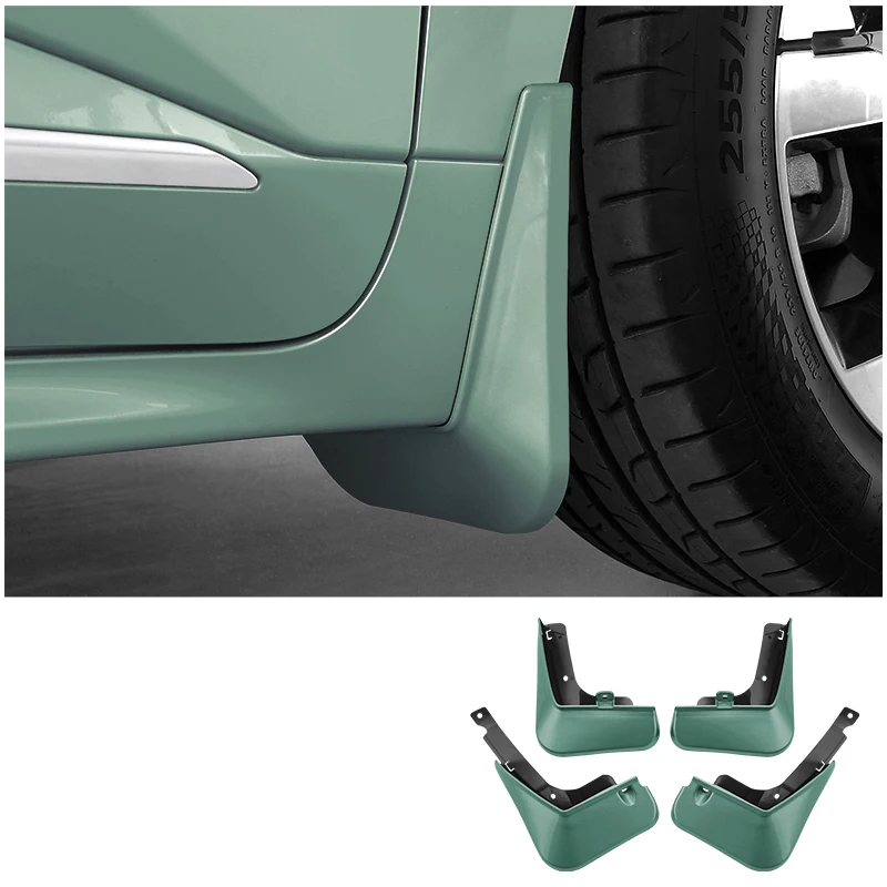 

ПЛАСТИКОВЫЕ окрашенные Брызговики для Zeekr 001 2021-2024