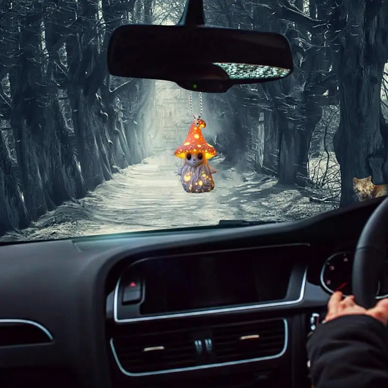 Мультяшный автомобильный кулон милая мультяшная акриловая подвеска для зеркала