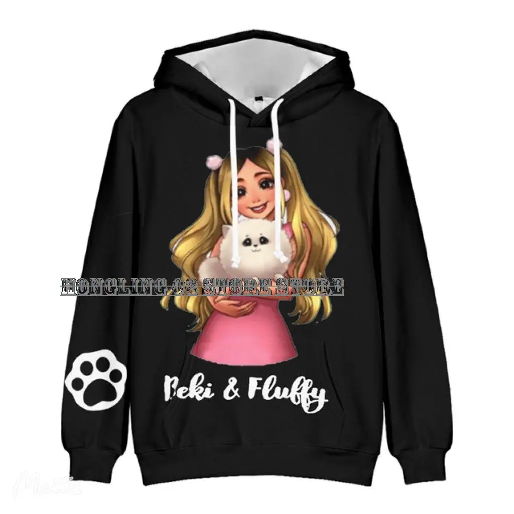 

Rebeka Wing Merch Beki пушистая Толстовка для женщин и мужчин толстовки осенне-зимняя одежда для девочек и мальчиков детские толстовки