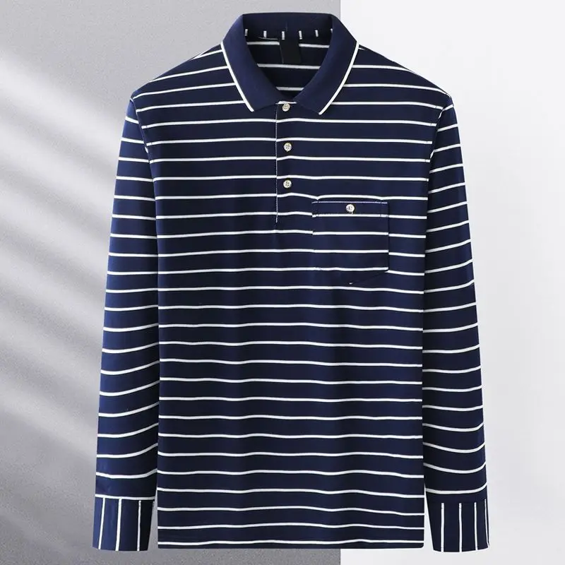 

2023 New Spring Polo Shirts Men Long Sleeve Male Polos Casual Clothing Comfortable Breathable Male Shirts Tops Apparel X13