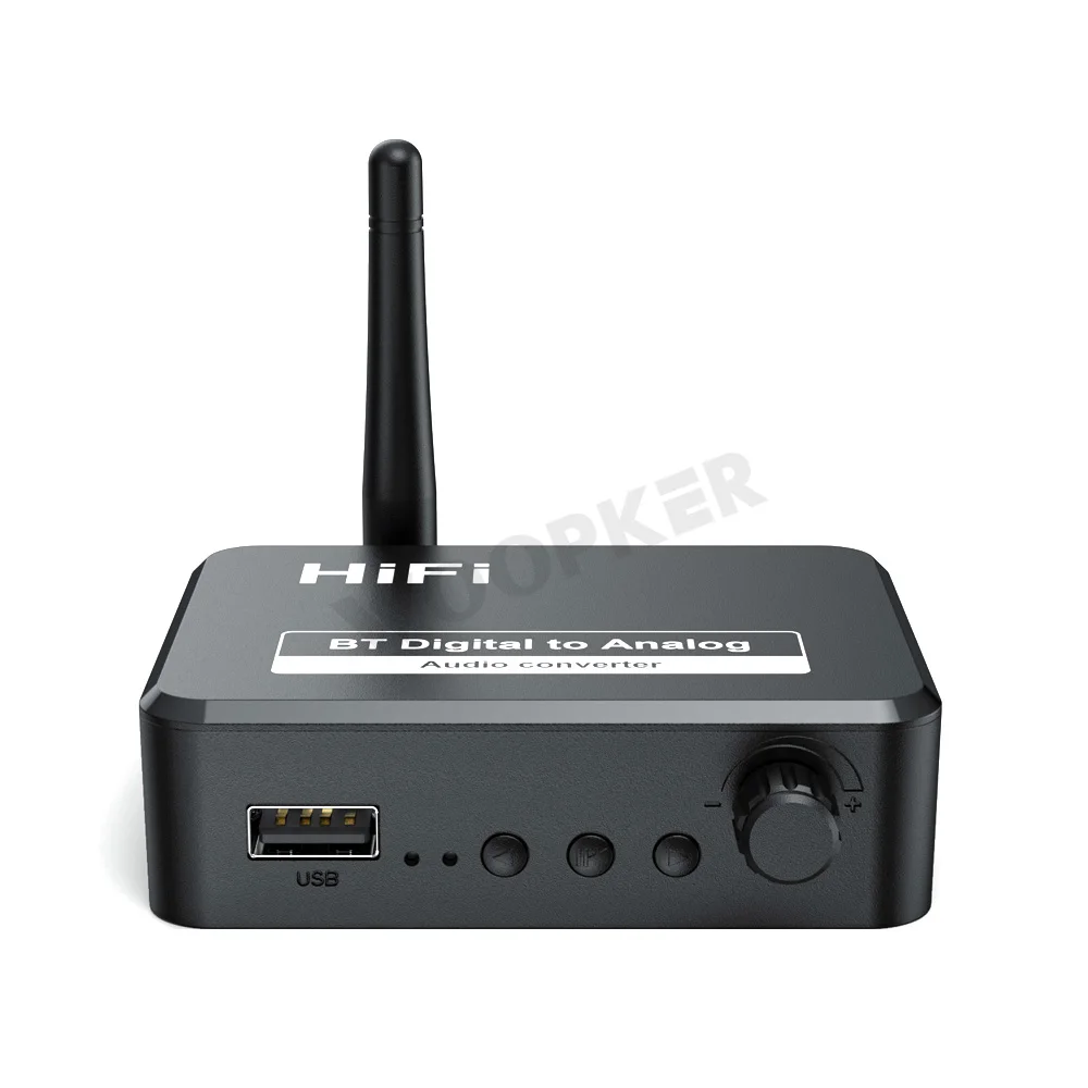 Цифро-аналоговый цифро-аналоговый преобразователь звука Woopker оптический