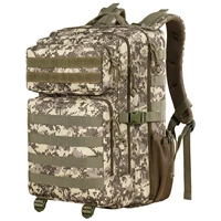 high quality outdoor camouflage mochila 45l sports back pack gym trekking mountaineering bag hunting military tactical backpack