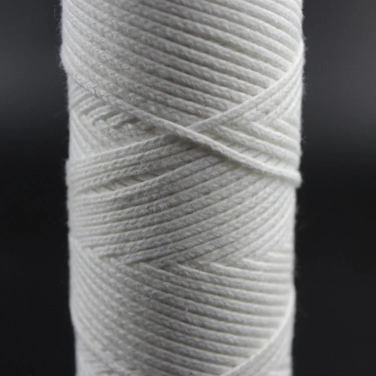 Плотно Плетеный фитиль свечи 150 г обезжиривающий хлопковый сердечник Сделай Сам