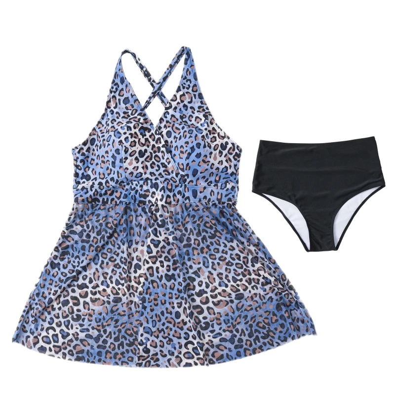 

High Waist Bikini Sexy Swimsui Halter Women Swimwear Set XL-4XL Plus Size