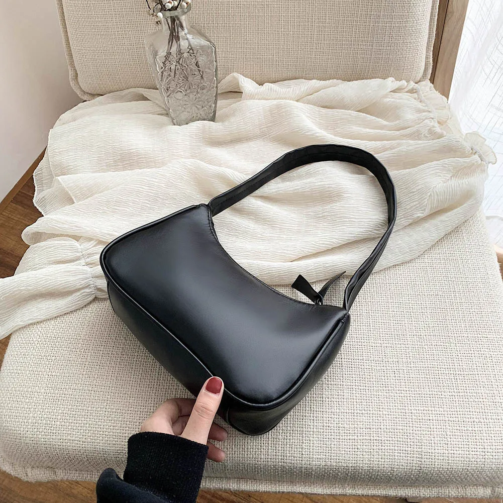 

Fashion Small Handbag For Women Solid Color Leather Luxury Designer Bags Purse Ladies Clutch Purse Tote Bag Retro Shopper Bags