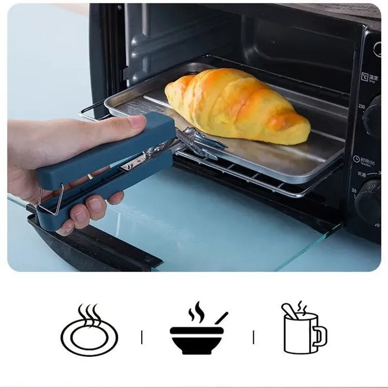 

Non-slip and Anti-scalding Clips Vegetable Clips Steamer Clips Silicone gloves Microwave trays Anti-slip pot clips Kitchen suppl