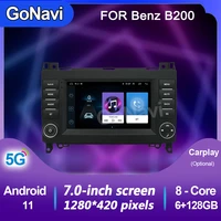 gonavi android 11 car radio host for mercedes benz b200 viano vito a class w164 b class w245 sprinter a160 a180 gps navigation