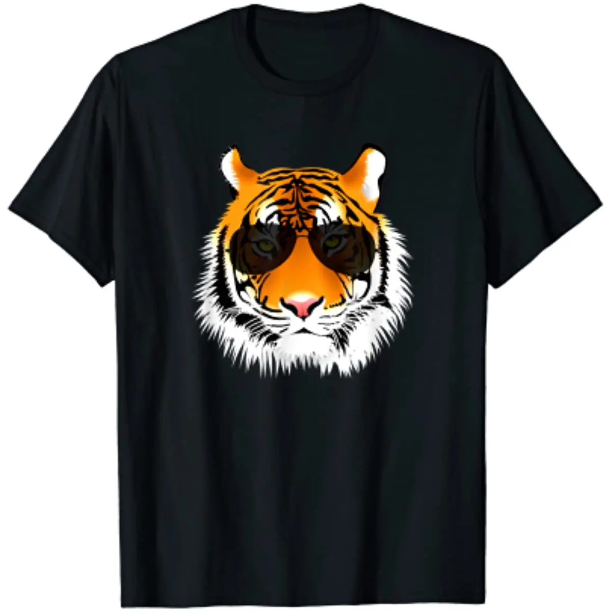 

Cool Cat Tiger with Sunglasses Design T-Shirt Cotton Daily Four Seasons Streetwear Shirt Harajuku Men Clothing Graphic T Shirts