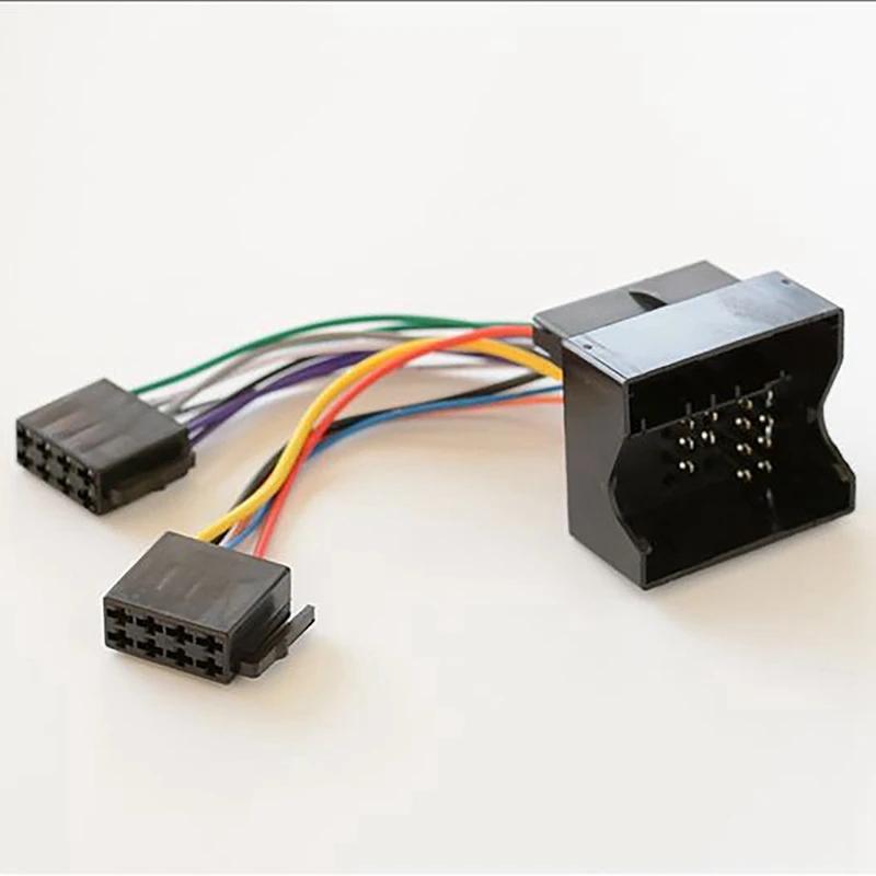 2X автомобильный радиоприемник ISO-адаптер кабель переключателя для Opel Astra H Corsa C