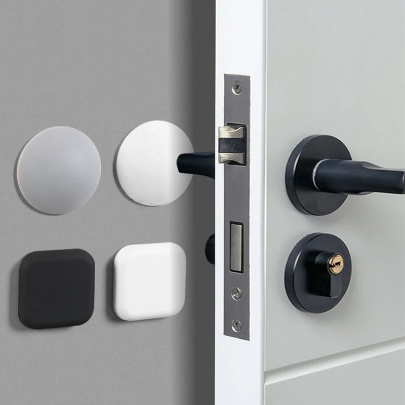

1Pc Silicone Stopper Door Mute Stickers Protection Pad Door Stopper Silicon Rubber Wall Mat
