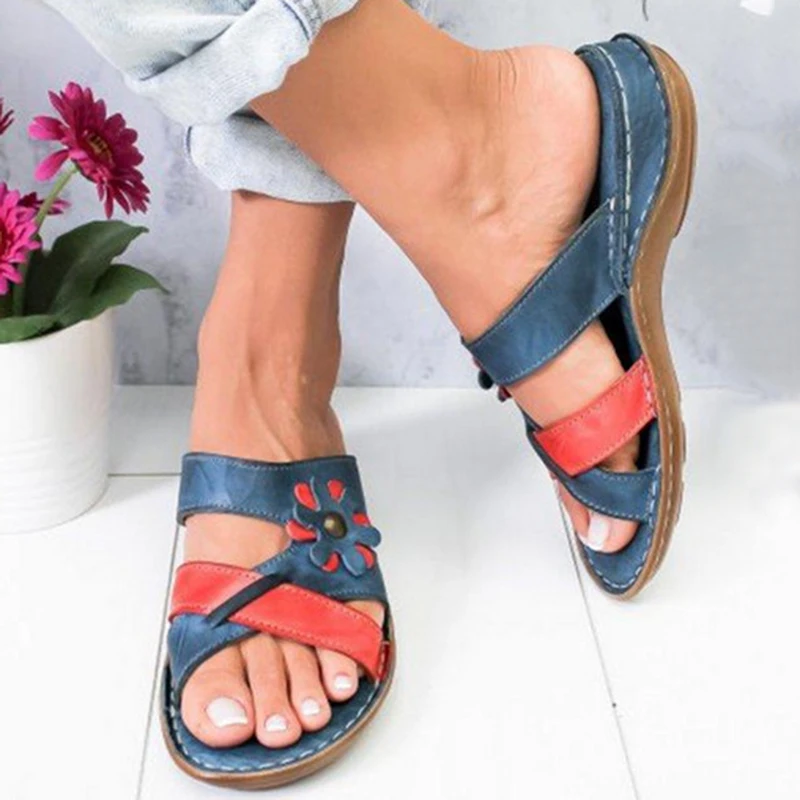 

2022 Fashion Shoes Sandals Women Ladies Shoes Casual Shoes Woman Slip On Sandals Ladies Slipper Female Footwear Sandalias Mujer