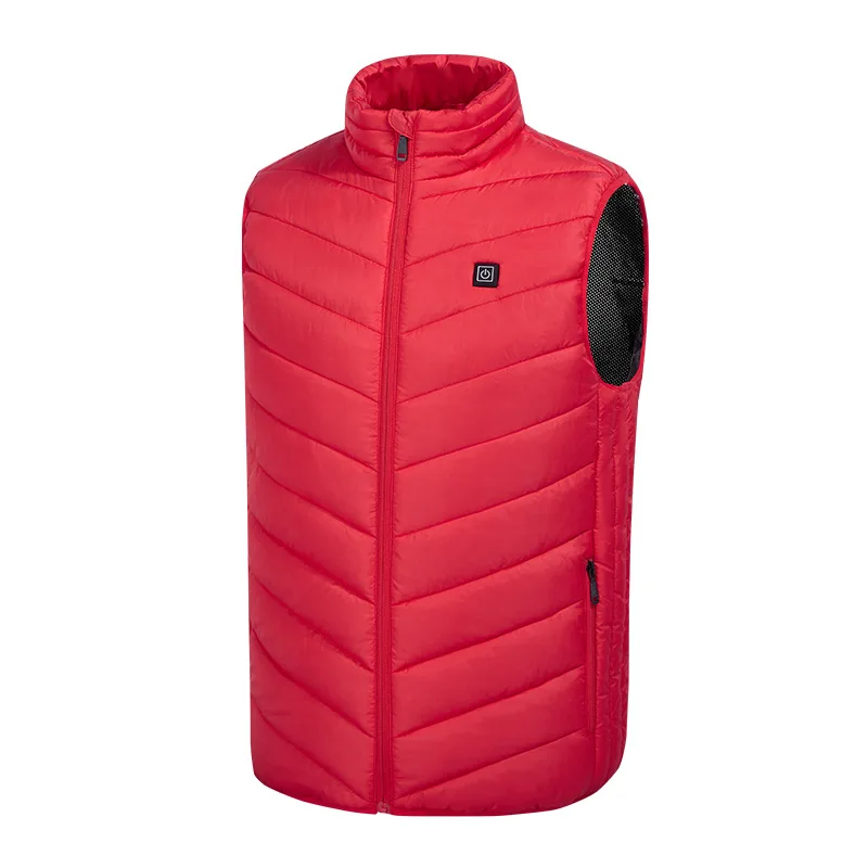 Neutral Heated Jacket USB Winter Outdoor Electric Heating Jackets Warm Sports Thermal Coat Clothing Heatable Cotton Jacket S-5XL