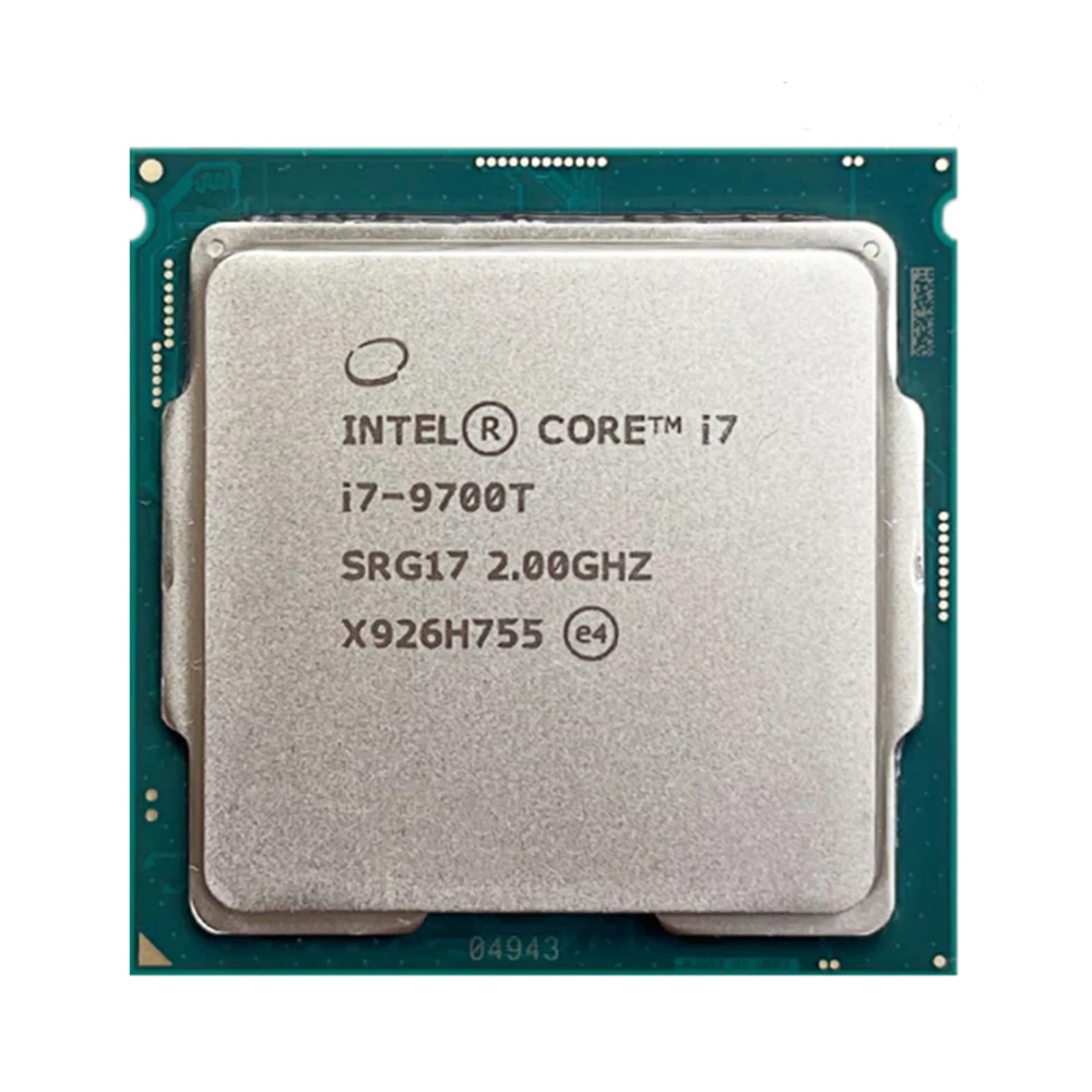

Intel Core i7-9700T i7 9700T 2.0 GHz Eight-Core Eight-Thread CPU Processor 12M 35W PC Desktop LGA 1151