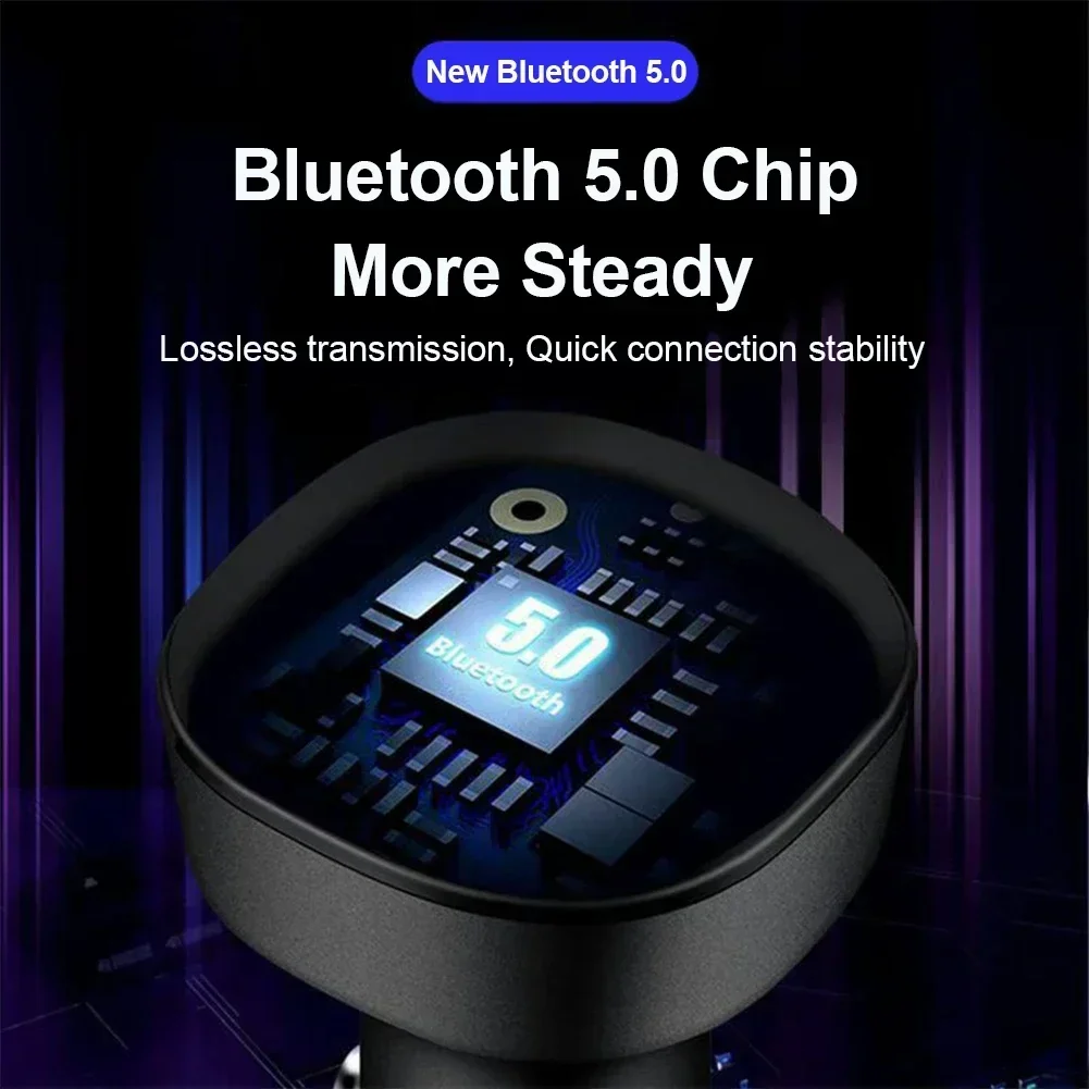 Автомобильный MP3-плеер Bluetooth-приемник FM-передатчик Модулятор беспроводной Bluetooth 5