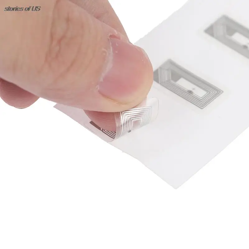 10 шт. NFC чип Ntag213 наклейка влажная инкрустация 2*1 см 13 56 МГц RFID NTAG213 ярлык Прямая