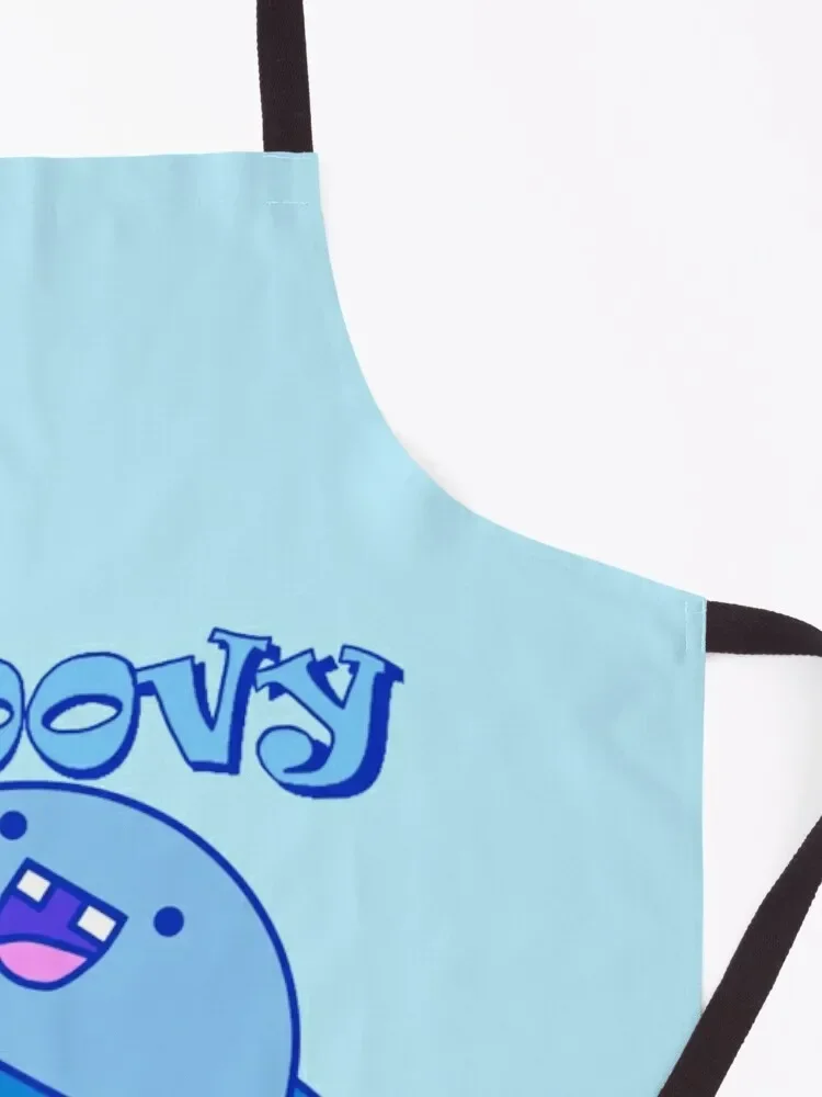 Фартук Groovy Blue Planet рабочий женский аксессуар шеф-повара с персональным логотипом