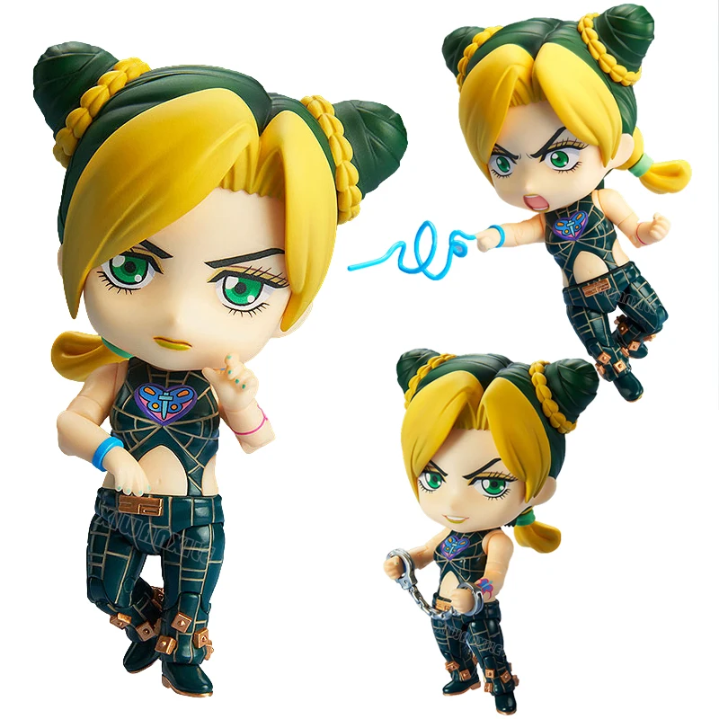 

10cm JoJo's Bizarre Adventure Stone Ocean Anime Figure #1815 Jolyne Kujo/Cujoh Action Figure #1851 Jotaro Kujo Figure Model Toys
