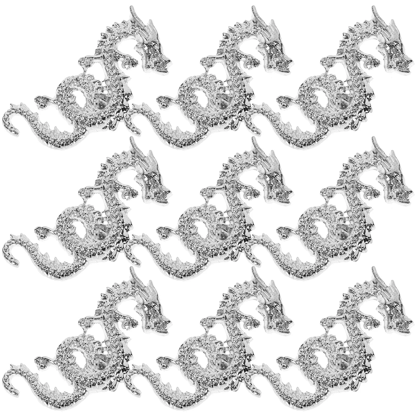 

10pcs Nail Charms Women Nail Gems Manicure Dragon Decorations Nail Ornaments